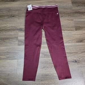 Penn Womens XXL Seamless Leggings Windsor Wine High Waist Moisture Wicking
